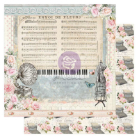 Prima Marketing French Blue 12x12 Inch Paper Pad (999773)